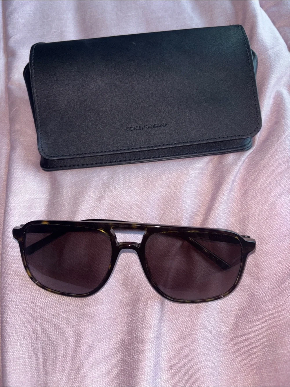Classic Square Sunglasses in Dark Tortoiseshell
